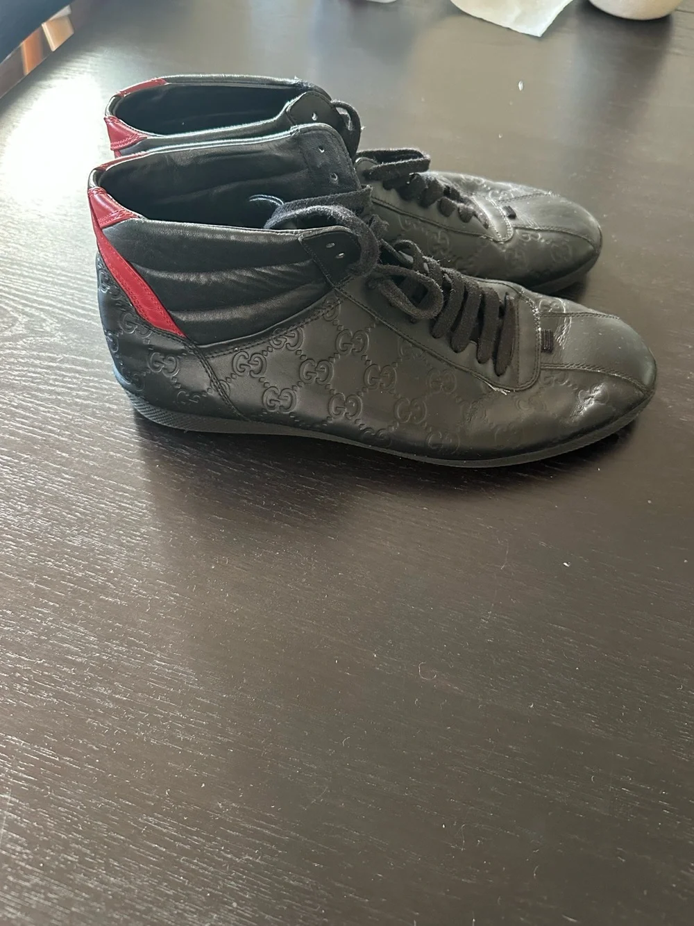 Gucci Signature High Top Sneakers Men’s